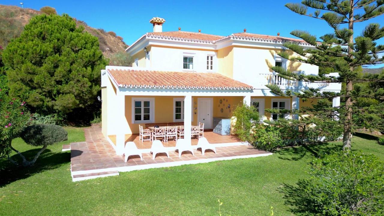 Gran Villa Con Vistas Al Mar Y Piscina Privada Málaga Eksteriør billede