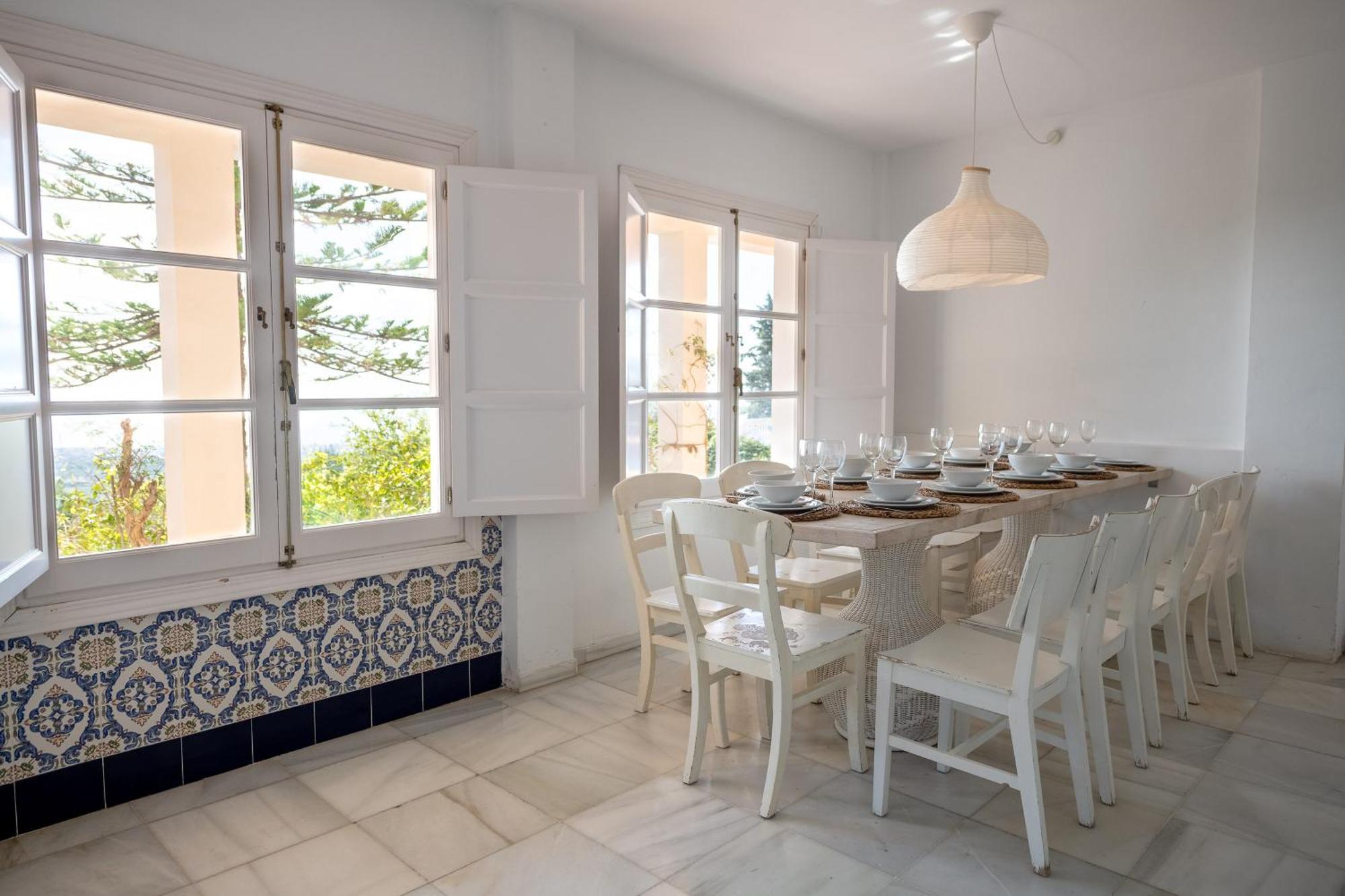 Gran Villa Con Vistas Al Mar Y Piscina Privada Málaga Eksteriør billede